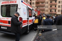 Пожар в жилом доме в Баку потушен, жильцы эвакуированы -ОБНОВЛЕНО-4-ФОТО-ВИДЕО 