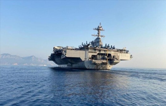 СМИ: Авианосец США Gerald R. Ford прибудет на базу ВМС на острове Крит