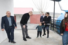 Президент Азербайджана ознакомился с работами по восстановлению частных жилых домов и инфраструктуры в селе Ханоба Ходжавендского района-ФОТО-ОБНОВЛЕНО 