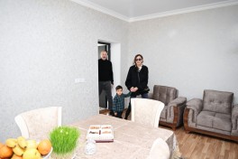 Президент Азербайджана ознакомился с работами по восстановлению частных жилых домов и инфраструктуры в селе Ханоба Ходжавендского района-ФОТО-ОБНОВЛЕНО 