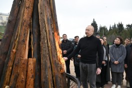 Президент Азербайджана ознакомился с работами по восстановлению частных жилых домов и инфраструктуры в селе Ханоба Ходжавендского района-ФОТО-ОБНОВЛЕНО 