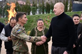 Президент Азербайджана ознакомился с работами по восстановлению частных жилых домов и инфраструктуры в селе Ханоба Ходжавендского района-ФОТО-ОБНОВЛЕНО 