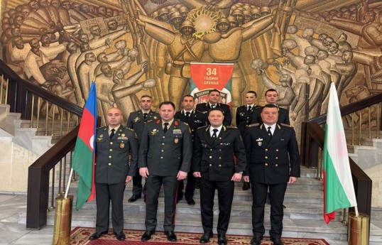 Делегация военной полиции Азербайджана посетила Болгарию
