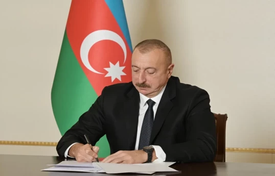 Президент Ильхам Алиев