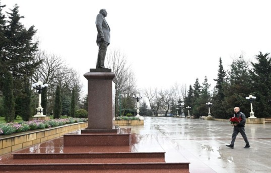 Президент Ильхам Алиев посетил Шамахинский район