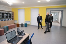Президент Ильхам Алиев принял участие в открытии нового здания Европейского лицея в Шамахы