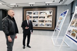 Президент Ильхам Алиев принял участие в открытии животноводческого комплекса «Ширван Агро» в Шамахы