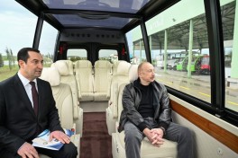 Президент Ильхам Алиев принял участие в открытии животноводческого комплекса «Ширван Агро» в Шамахы
