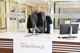 Президент Ильхам Алиев принял участие в открытии Центра хранения энергии на основе аккумуляторных батарей «Абшерон»