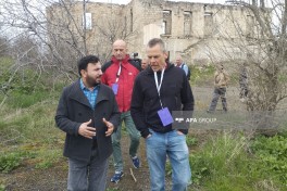 Международные путешественники посетили Джума-мечеть в Агдаме -ОБНОВЛЕНО-1-ФОТО 