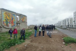 Международные путешественники посетили Джума-мечеть в Агдаме -ОБНОВЛЕНО-1-ФОТО 