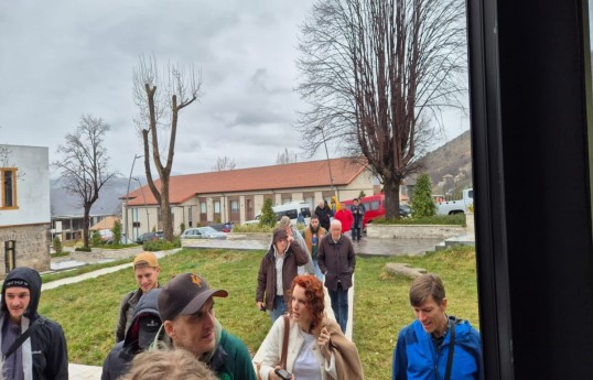 В рамках поездки в Карабах и Восточный Зангезур международные путешественники посетили Лачин — ФОТО 
