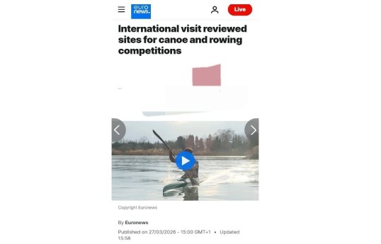 На "Euronews" вышел репортаж, посвящённый развитию гребли в Азербайджане-ВИДЕО 