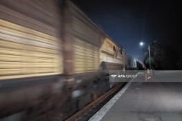 Состав с гумпомощью РФ отправлена из Астары в Иран-ФОТО -ОБНОВЛЕНО 