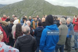 Путешественники ознакомились с ходом работ по строительству автомобильной и железной дороги Горадиз–Агбенд — ФОТО 