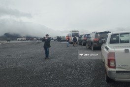 Путешественники ознакомились с ходом работ по строительству автомобильной и железной дороги Горадиз–Агбенд — ФОТО 
