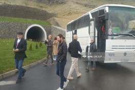 В рамках поездки в Карабах и Восточный Зангезур международные путешественники прибыли в Зангилан — ФОТО 