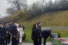 Началось посещение Мемориального комплекса геноцида в Губе — ФОТО 