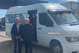 В город Ходжавенд прибыла очередная группа переселенцев, им вручены ключи от квартир -ФОТО-ОБНОВЛЕНО-1 