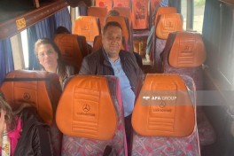 В город Ходжавенд прибыла очередная группа переселенцев, им вручены ключи от квартир -ФОТО-ОБНОВЛЕНО-1 