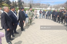 В город Ходжавенд прибыла очередная группа переселенцев, им вручены ключи от квартир -ФОТО-ОБНОВЛЕНО-1 