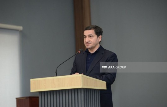 помощник Президента Азербайджана — заведующий отделом по вопросам внешней политики Администрации Президента Хикмет Гаджиев
