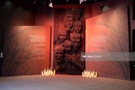 Представители дипкорпуса посетили Мемориал Ходжалинского геноцида-ФОТО 