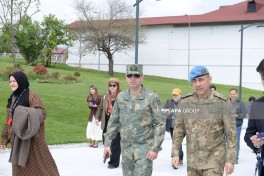 Дипломаты побывали в Парке Победы в Ханкенди - ФОТО 