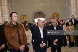 Представители дипкорпуса побывали в церкви Газанчы в Шуше-ФОТО 