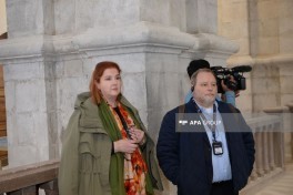 Представители дипкорпуса побывали в церкви Газанчы в Шуше-ФОТО 