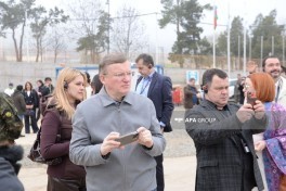 Дипломаты, находящиеся с визитом в Карабахе, ознакомились с историческими достопримечательностями города Шуша-ФОТО 