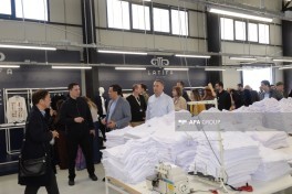 Представители дипломатического корпуса ознакомились с производственными предприятиями в Лачине-ФОТО 