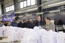 Представители дипломатического корпуса ознакомились с производственными предприятиями в Лачине-ФОТО 
