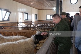 Представители дипломатического корпуса ознакомились с производственными предприятиями в Лачине-ФОТО 