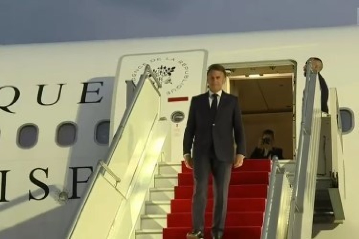 Президент Франции Эммануэль Макрон