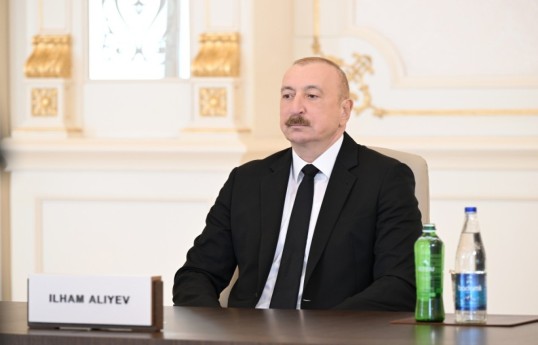 Президент Азербайджана Ильхам Алиев