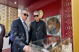 Золотые и серебряные изделия «AzerGold» были представлены на Международном фестивале ковра