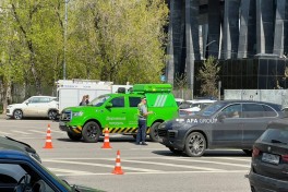 Украинский дрон упал на жилой дом в центре Москвы -ФОТО 