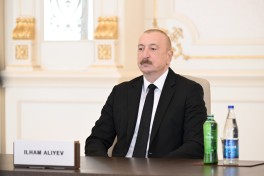 Президент Ильхам Алиев выступил в формате видеосвязи на 8-м Саммите Европейского политического сообщества -ОБНОВЛЕНО-2 