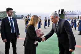 Премьер-министр Италии Джорджа Мелони прибыла с рабочим визитом в Азербайджан