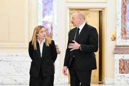 Состоялась встреча один на один Президента Ильхама Алиева с Джорджей Мелони-ОБНОВЛЕНО 