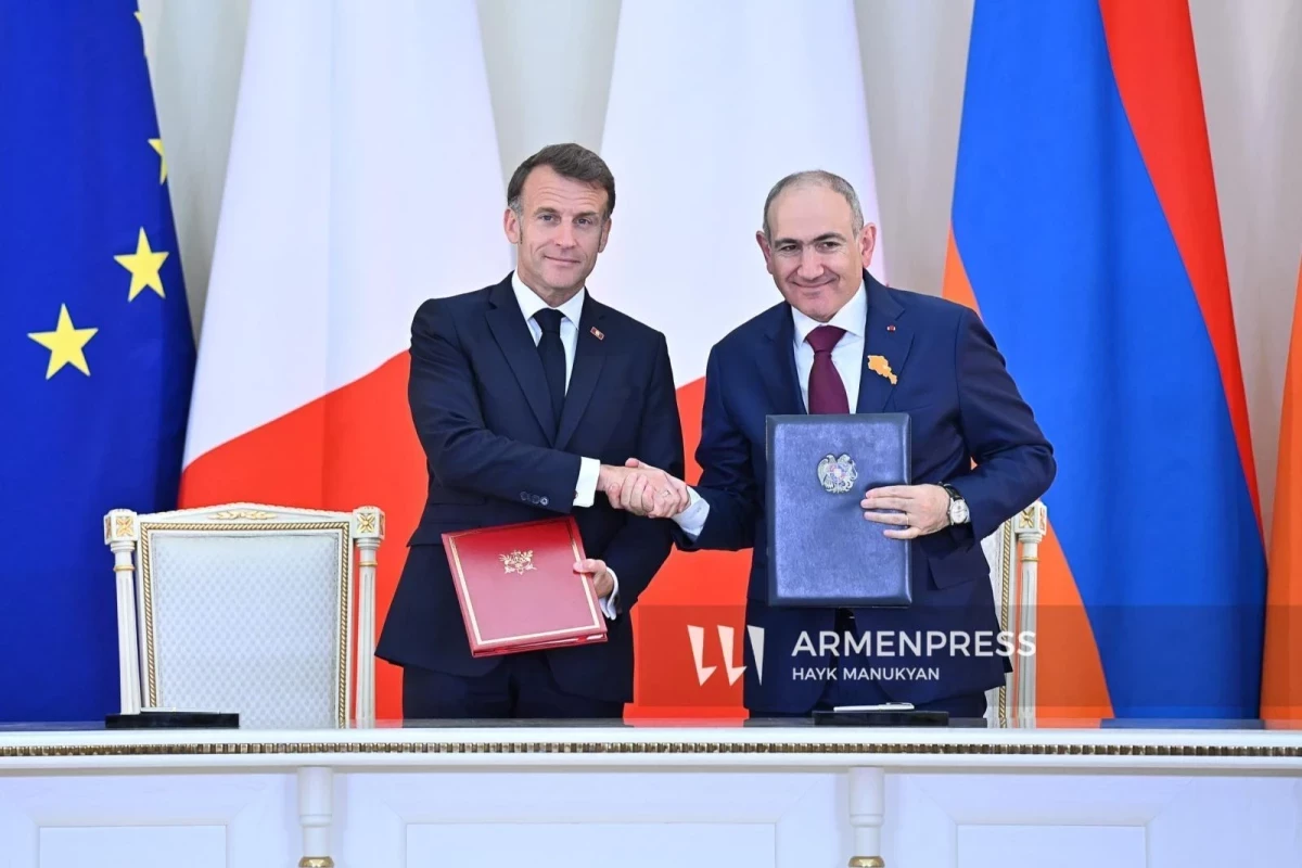 Армения и Франция подписали декларацию о стратегическом партнёрстве