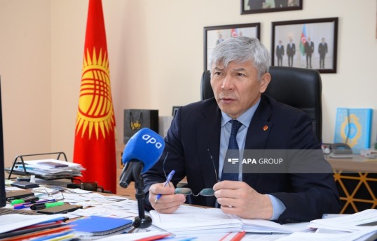 Посол Кыргызской Республики в Азербайджане Максат Мамытканов