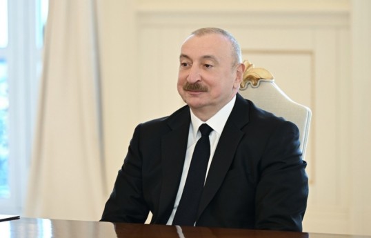 Президент Ильхам Алиев
