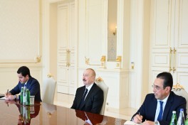 Президент Ильхам Алиев принял генерального секретаря Межпарламентского Союза