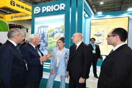 Президент ознакомился с 19-й выставкой Caspian Agro Week и 31-й выставкой InterFood Azerbaijan -ОБНОВЛЕНО 