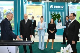 Президент ознакомился с 19-й выставкой Caspian Agro Week и 31-й выставкой InterFood Azerbaijan -ОБНОВЛЕНО 