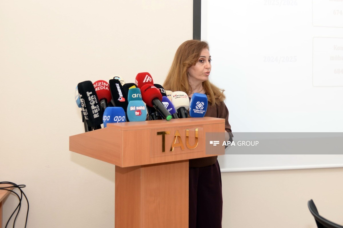 Заведующая учебным отделом Турецко-Азербайджанского университета Гюнель Теймурова
