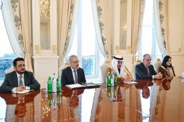 Президент Ильхам Алиев принял делегацию во главе с председателем Группы Исламского банка развития