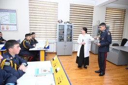 Организован медиатур в Военный лицей имени Джамшида Нахчыванского-ФОТО 